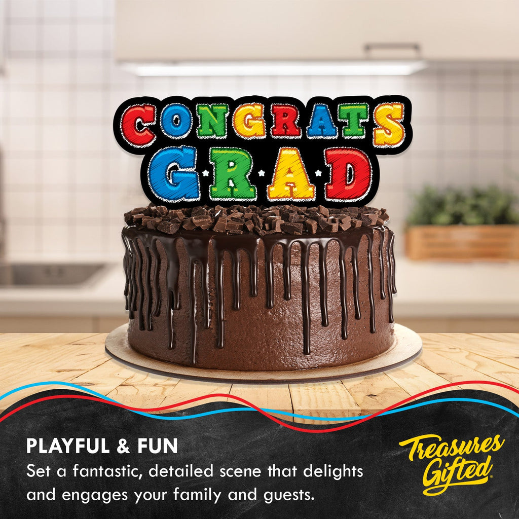 Kindergarten Graduation Cake Topper - Kindergarten Graduation Party Decorations
