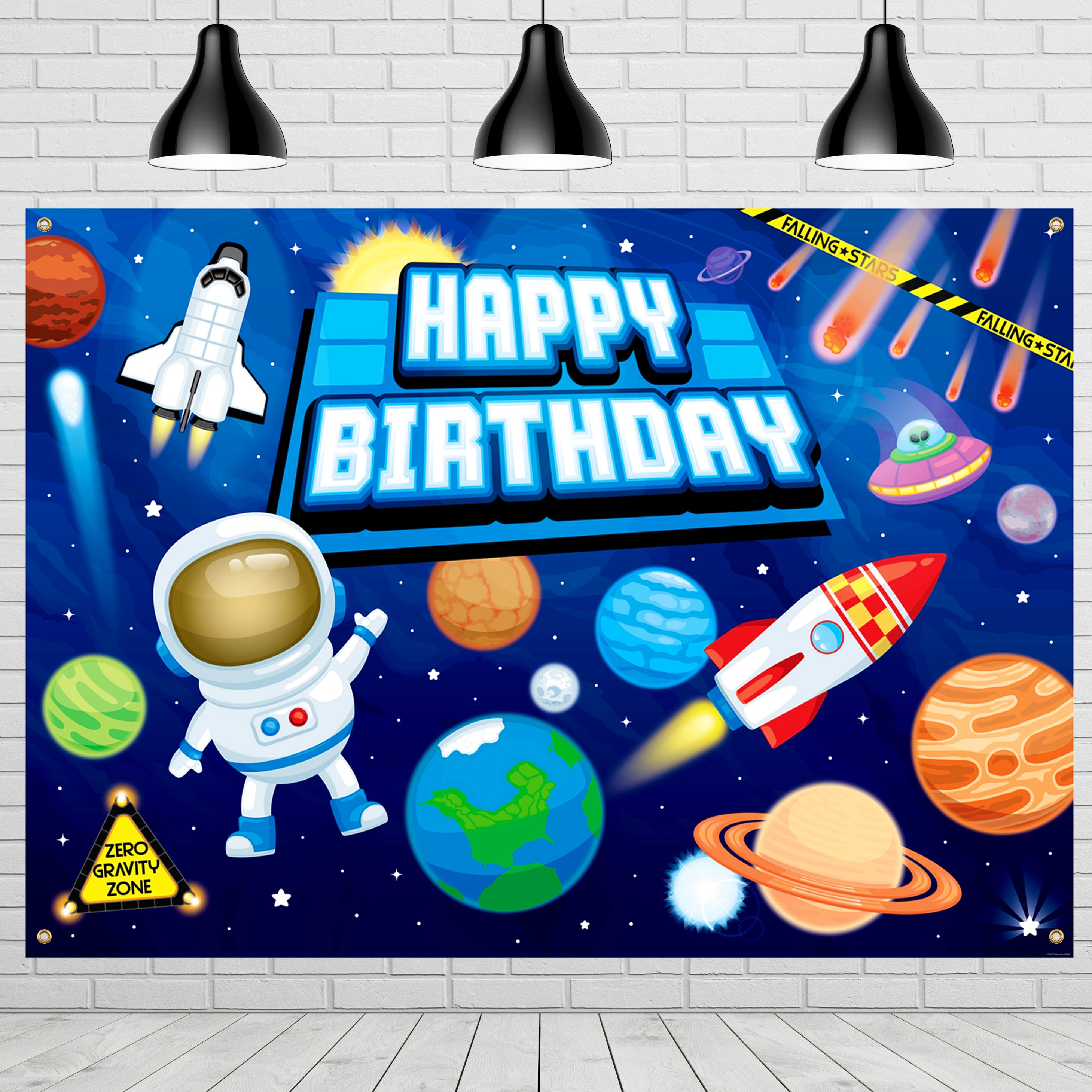 Outer Space Backdrop - Outer Space Party Supplies