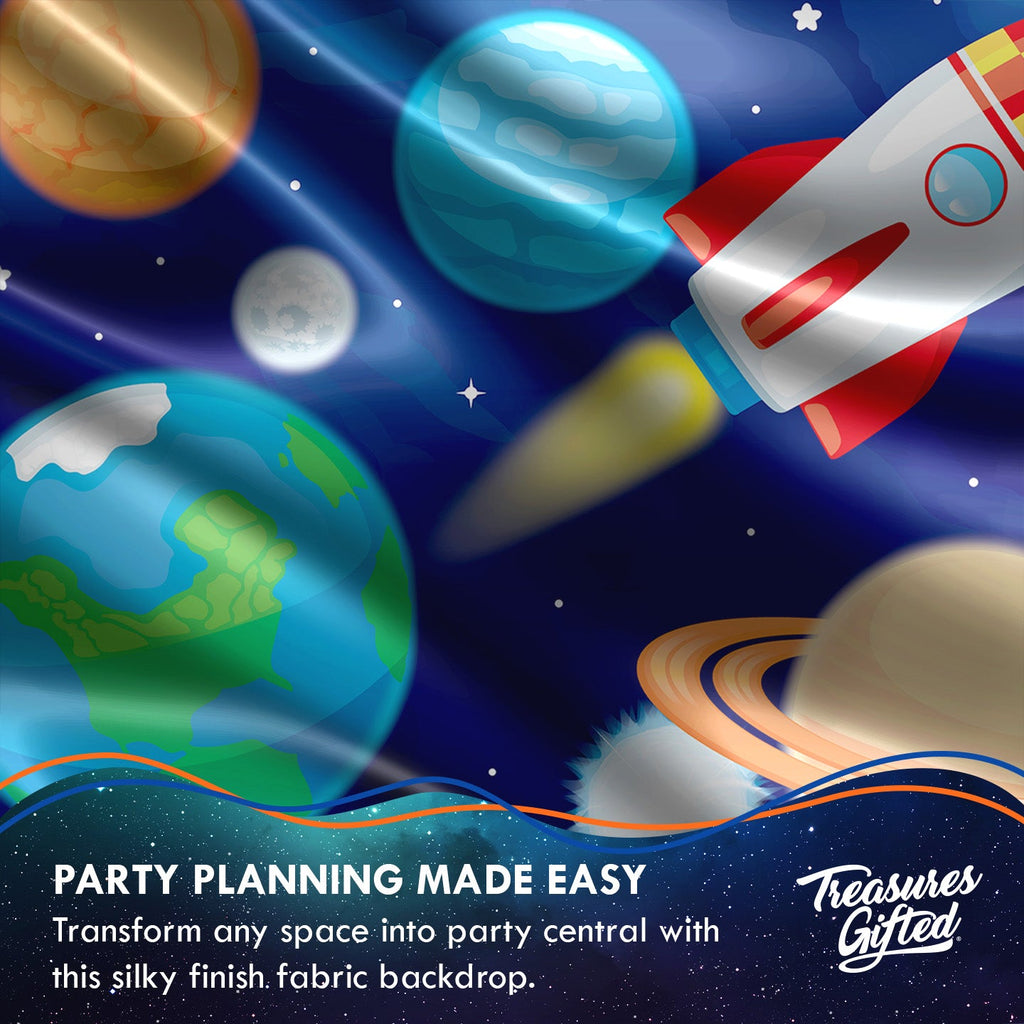 Outer Space Backdrop - Outer Space Party Supplies