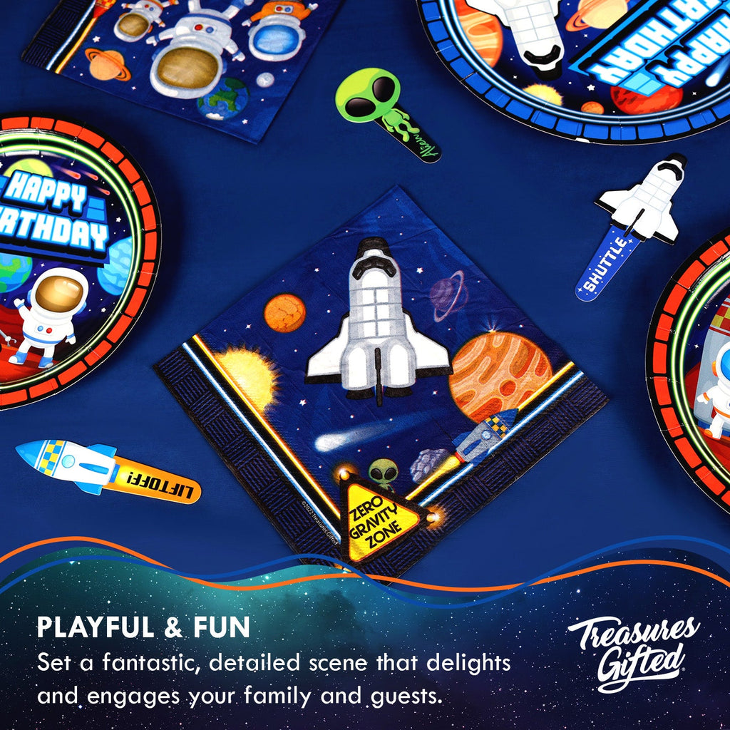 Outer Space Napkins - Outer Space Party Supplies