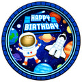 Outer Space Plates 9in - Outer Space Party Supplies