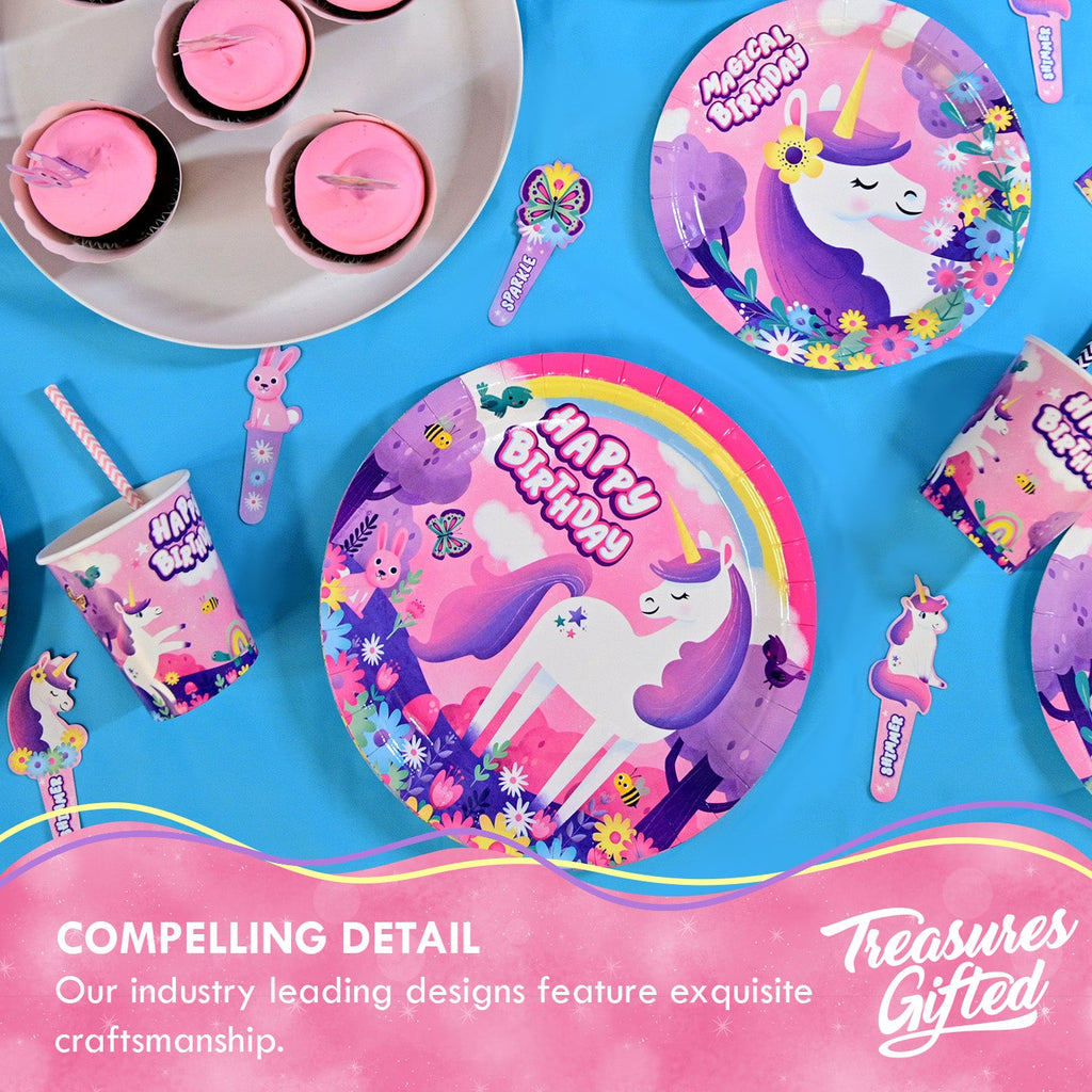 Unicorn Cupcake Toppers & Unicorn Cupcake Wrappers