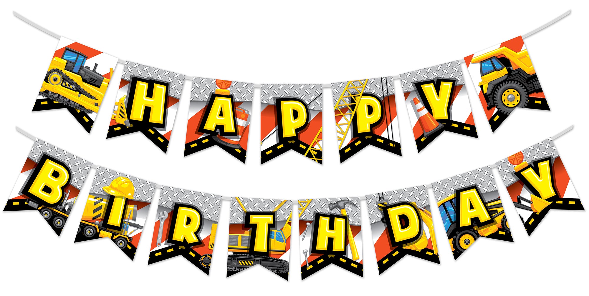 Construction Banner - Construction Party Supplies
