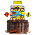 Construction Cake Topper - Construction Party Supplies