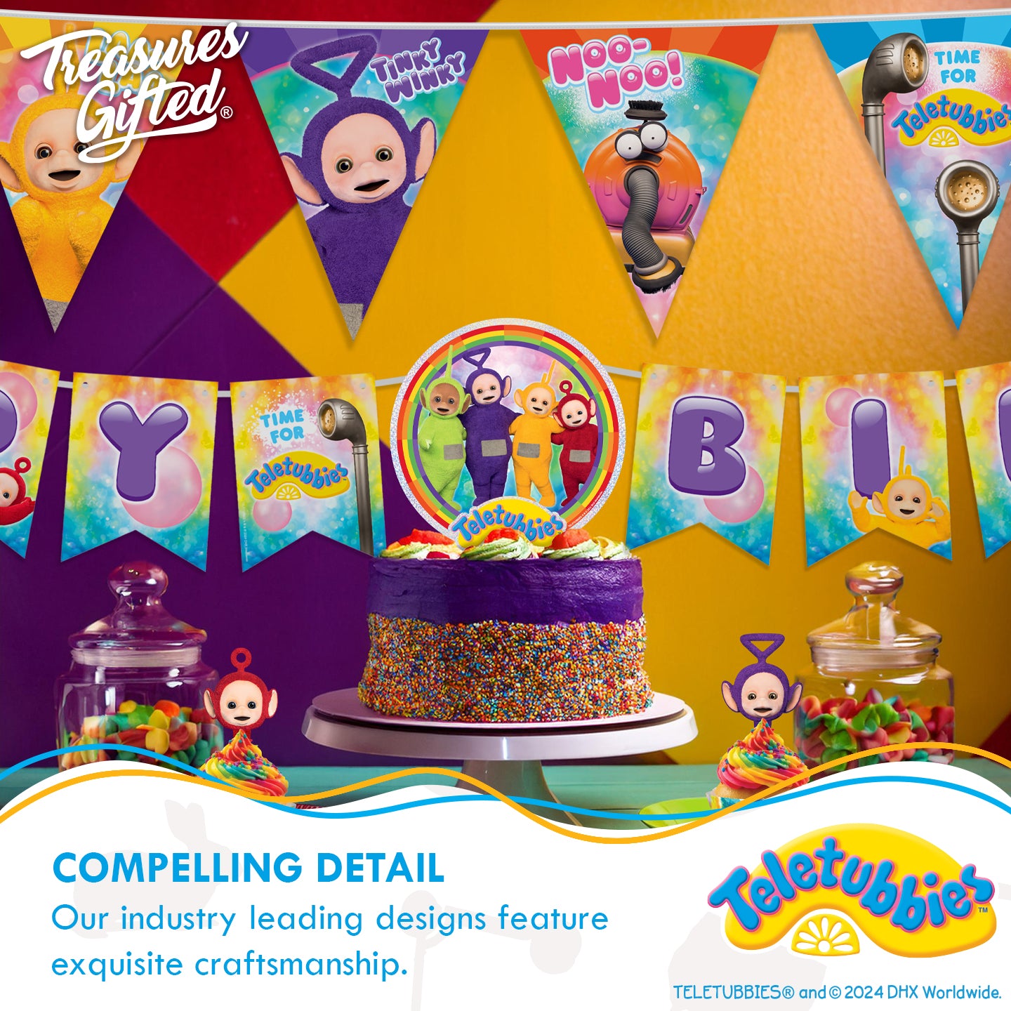 Teletubbies Banner - Teletubbies Party Decorations