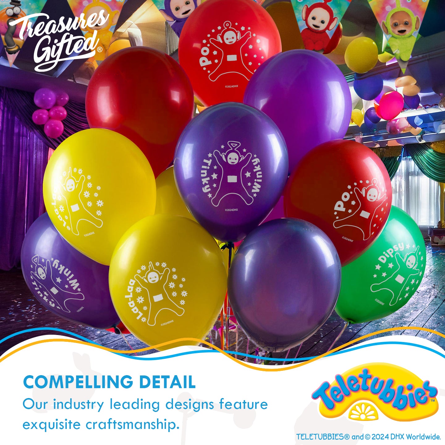 Teletubbies Balloons - Teletubbies Party Decorations