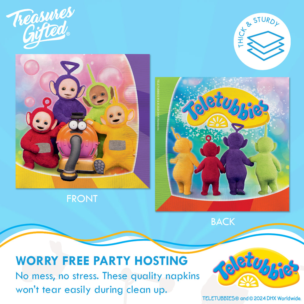 Teletubbies Napkins - Teletubbies Party Decorations