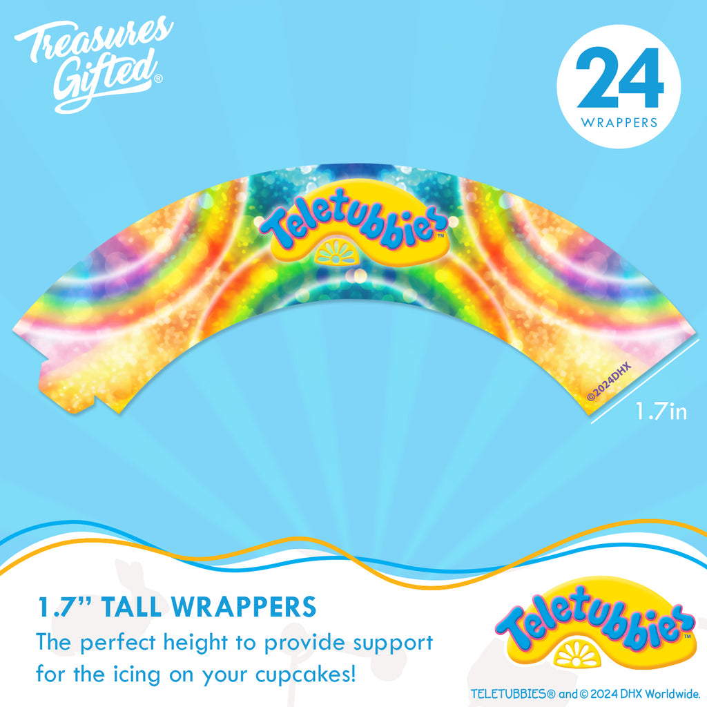 Teletubbies Cupcake Toppers & Teletubbies Cupcake Wrappers