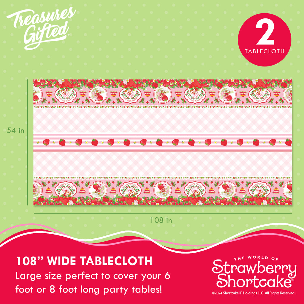 Strawberry Shortcake Birthday Supplies Complete Set for 24 Guests