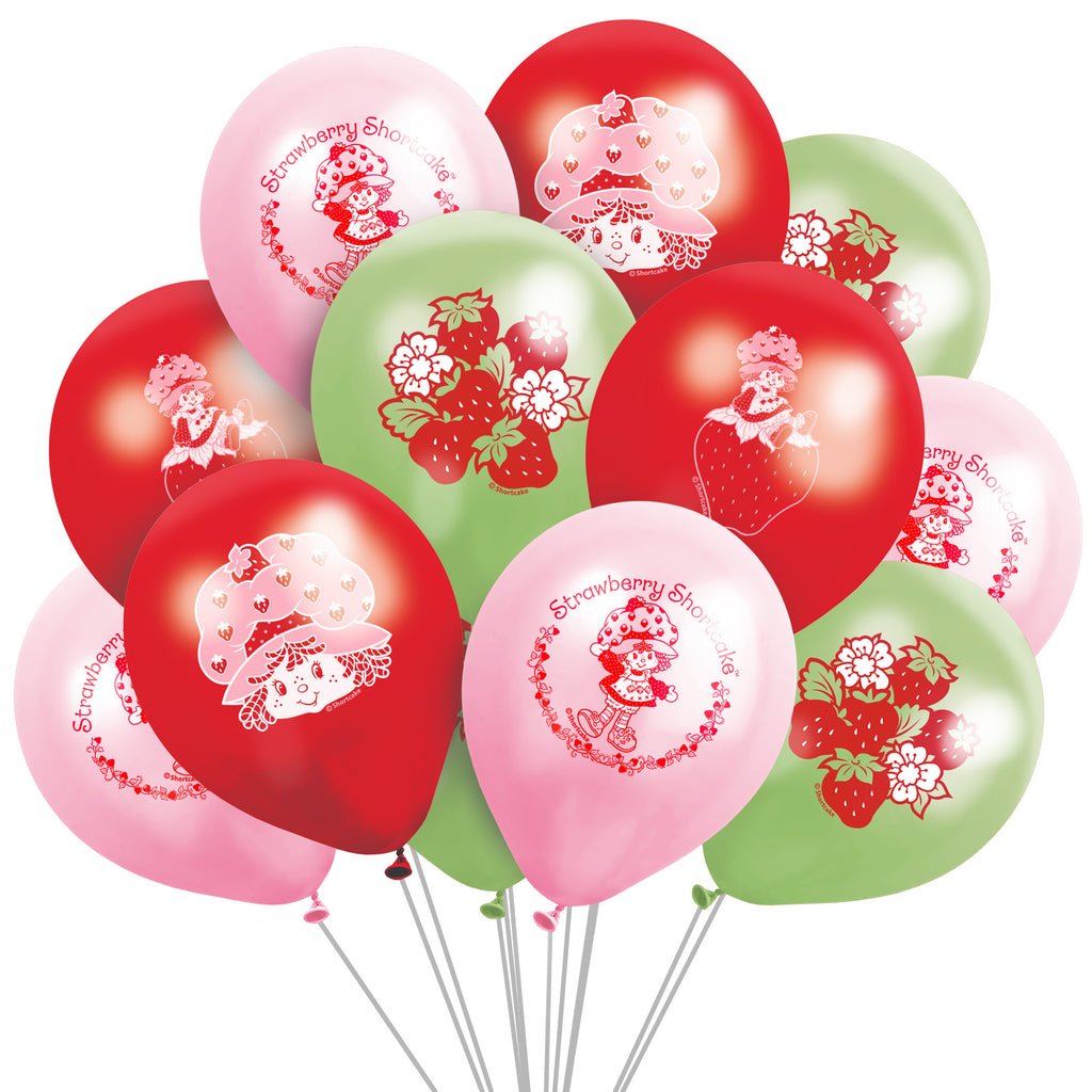 Strawberry Shortcake Balloons - Strawberry Shortcake Birthday Supplies