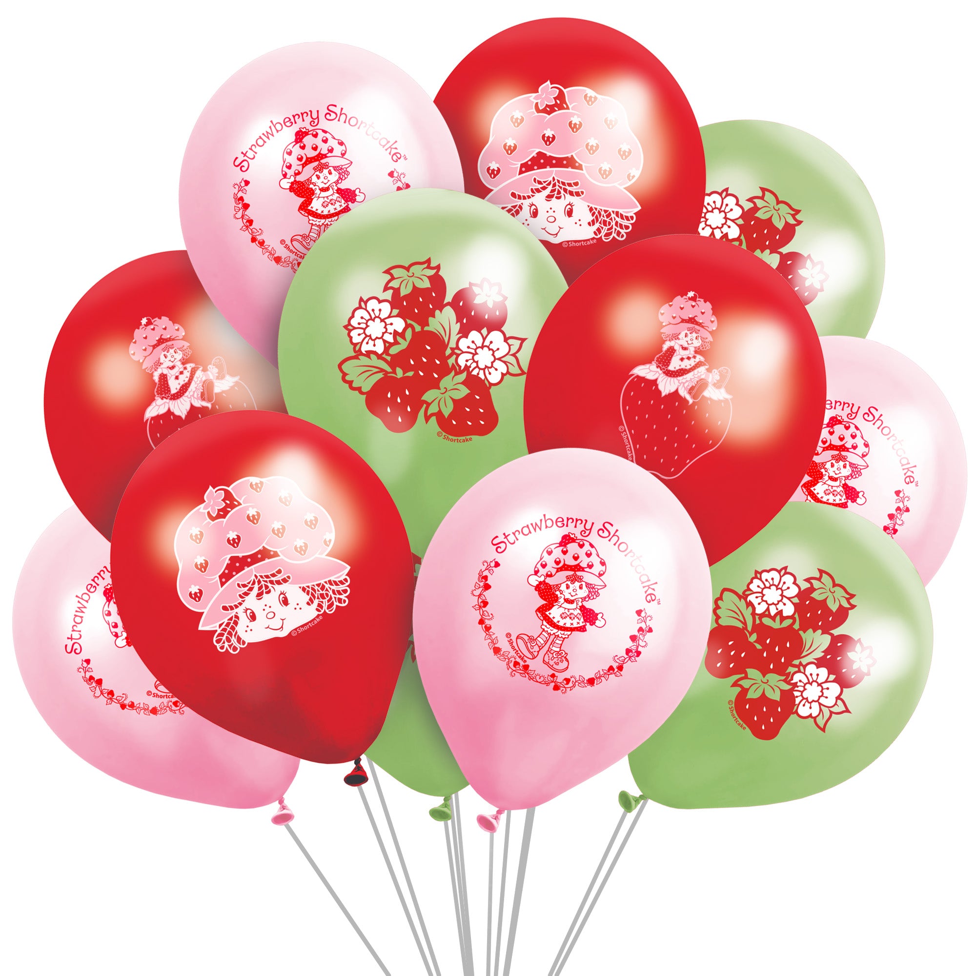 Strawberry Shortcake Balloons - Strawberry Shortcake Birthday Supplies