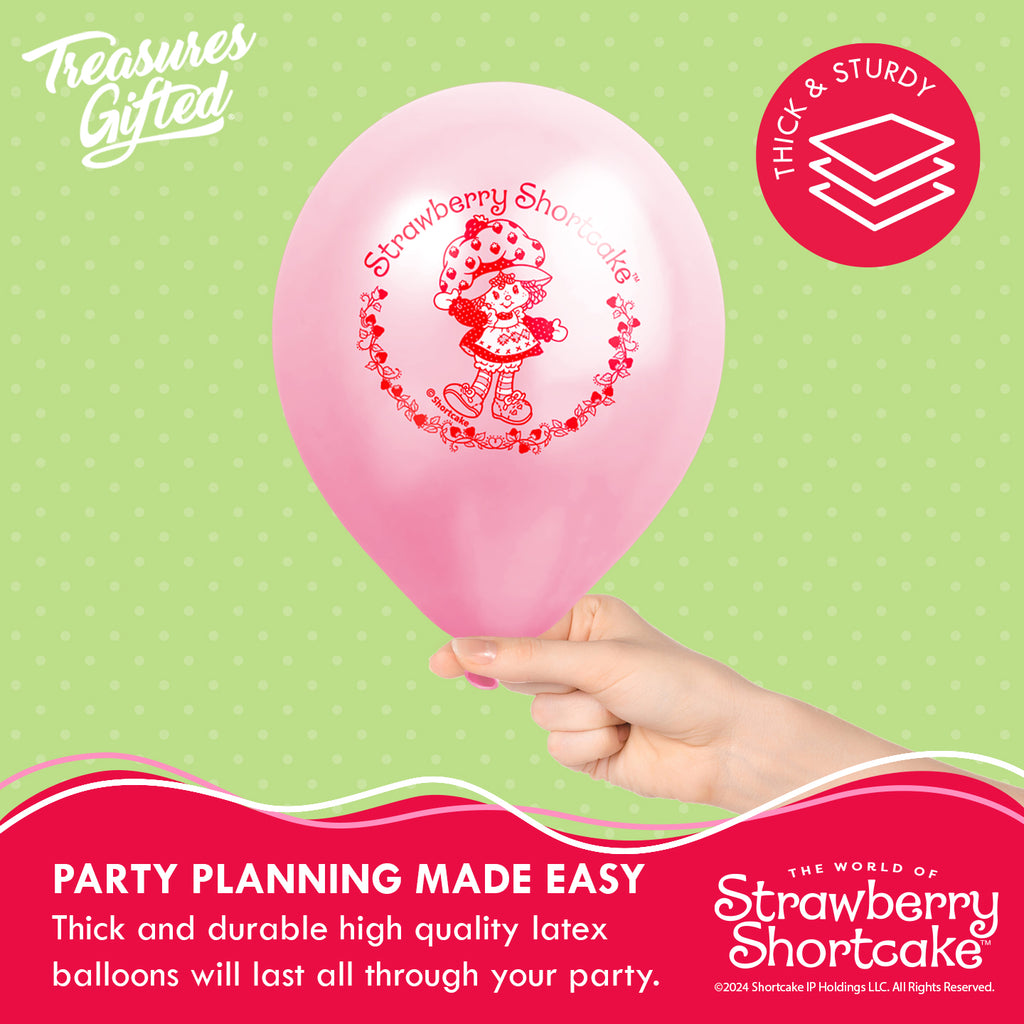 Strawberry Shortcake Balloons - Strawberry Shortcake Birthday Supplies