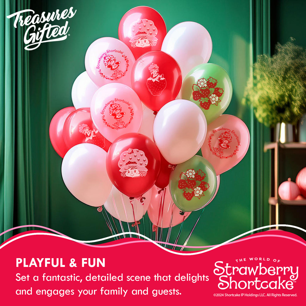 Strawberry Shortcake Balloons - Strawberry Shortcake Birthday Supplies