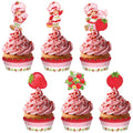 Strawberry Shortcake Cupcake Toppers & Strawberry Shortcake Cupcake Wrappers