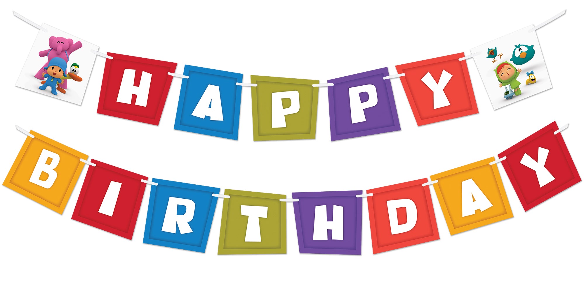 Pocoyo Birthday Banner - Pocoyo Party Supplies