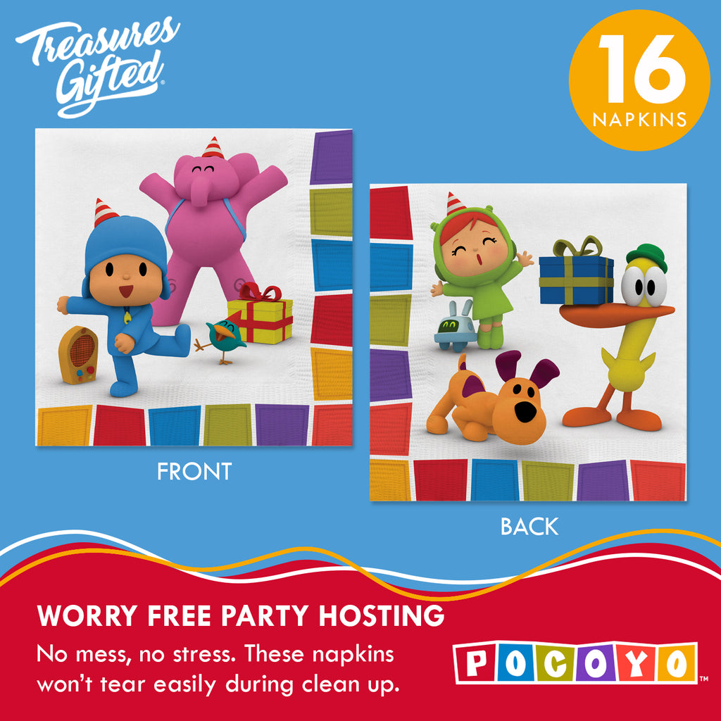 Pocoyo Party Supplies Ultimate Set for 16 Guests