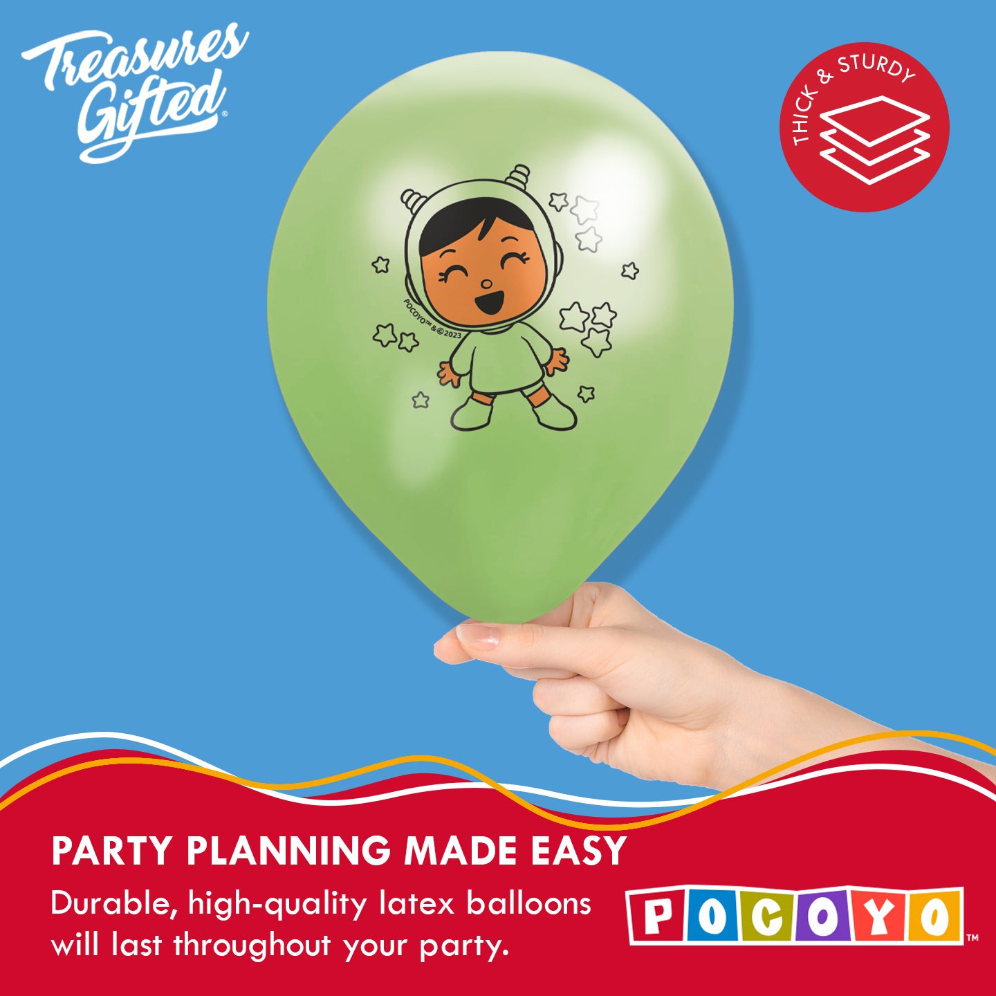 Pocoyo Balloon Bouquet - Pocoyo Party Supplies