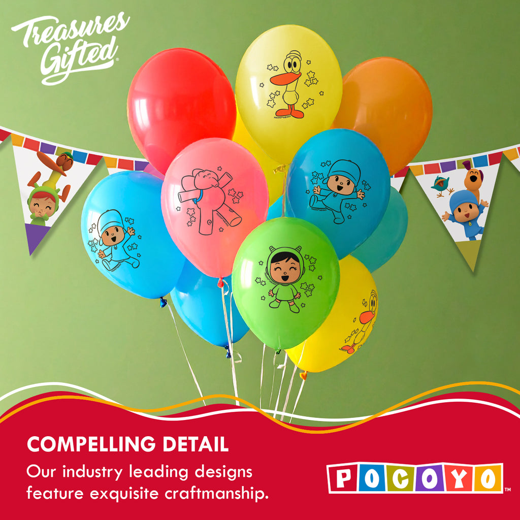 Pocoyo Balloon Bouquet - Pocoyo Party Supplies
