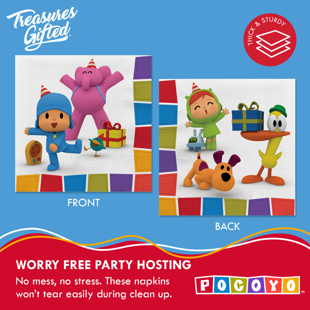 Pocoyo Napkins - Pocoyo Party Supplies