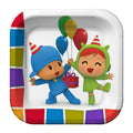 Pocoyo Plates 7in - Pocoyo Party Supplies
