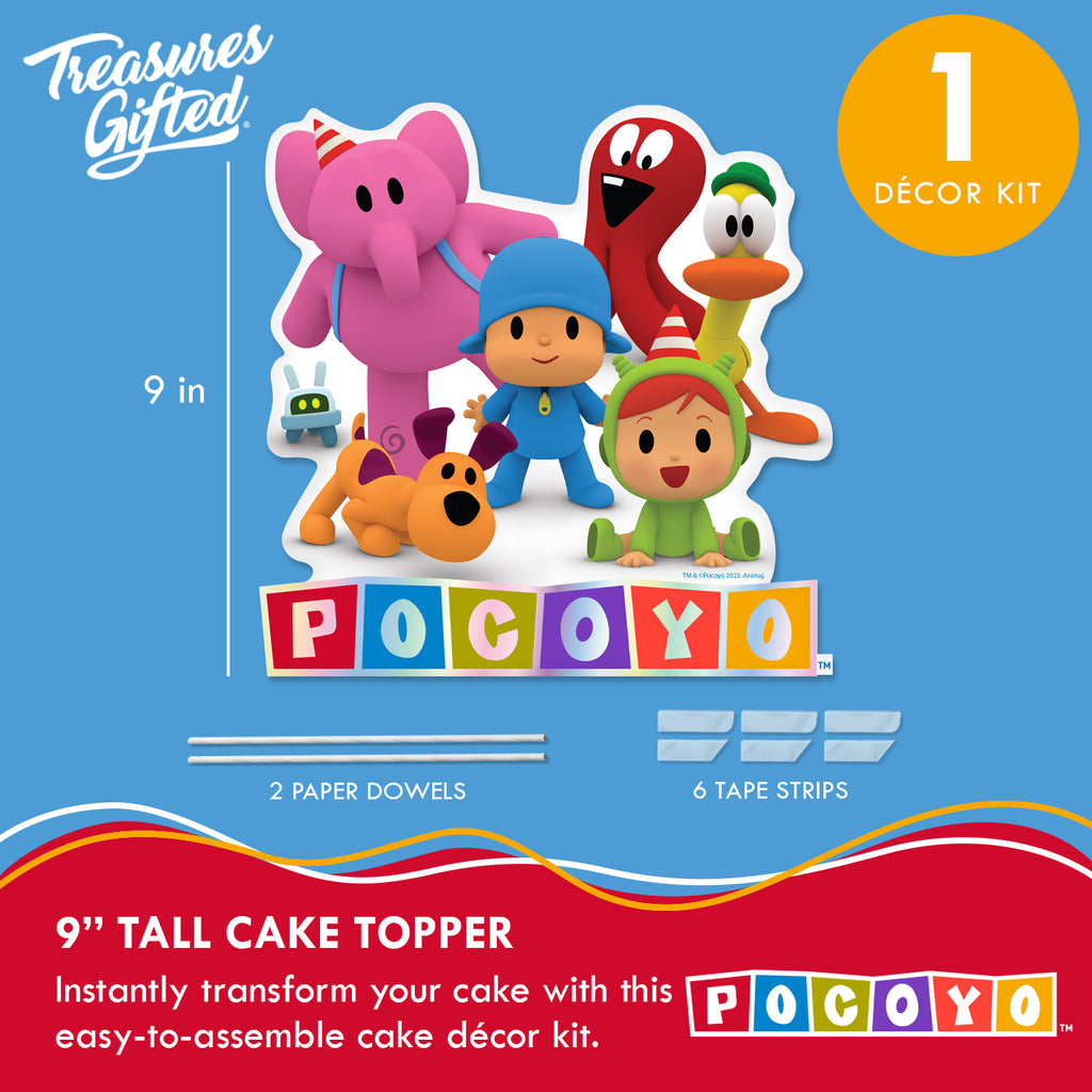 Pocoyo Cake Topper - Pocoyo Party Supplies