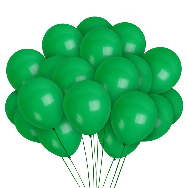 Dark Green Balloons - 12 Inch Latex Balloons