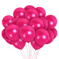 Pearlescent Pink Magenta Balloons - 12 Inch Latex Balloons