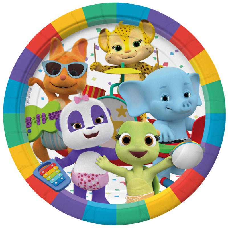 Word Party Plates 9in - Word Party Birthday Supplies