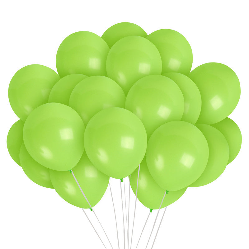 Lime Green Balloons - 12 Inch Latex Balloons