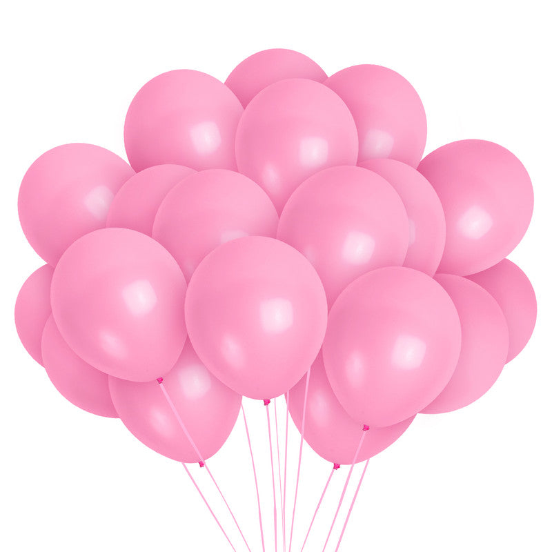 Pink Balloons - 12 Inch Latex Balloons