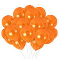 Pearlescent Orange Balloons - 12 Inch Latex Balloons