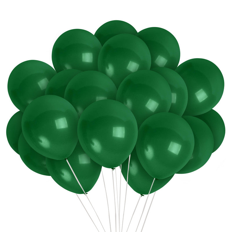 Dark Green Balloons - 12 Inch Latex Balloons