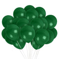 Dark Green Balloons - 12 Inch Latex Balloons