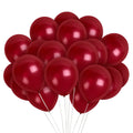 Pearlescent Burgundy Balloons - 12 Inch Latex Balloons