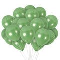 Pearlescent Sage Green Balloons - 12 Inch Latex Balloons