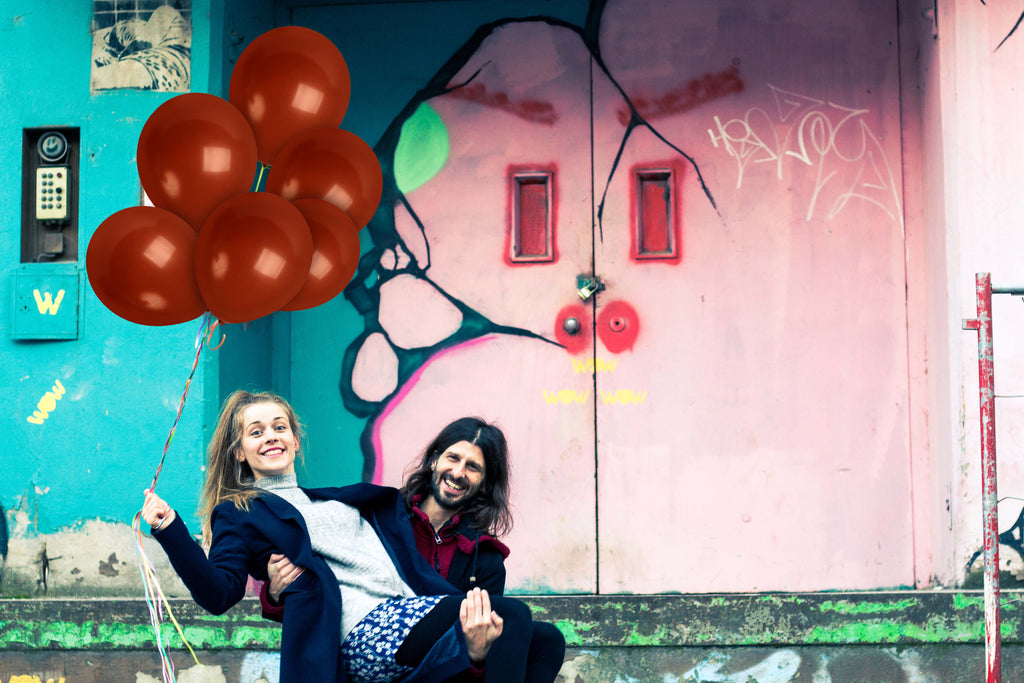 Brown Balloons - 12 Inch Latex Balloons