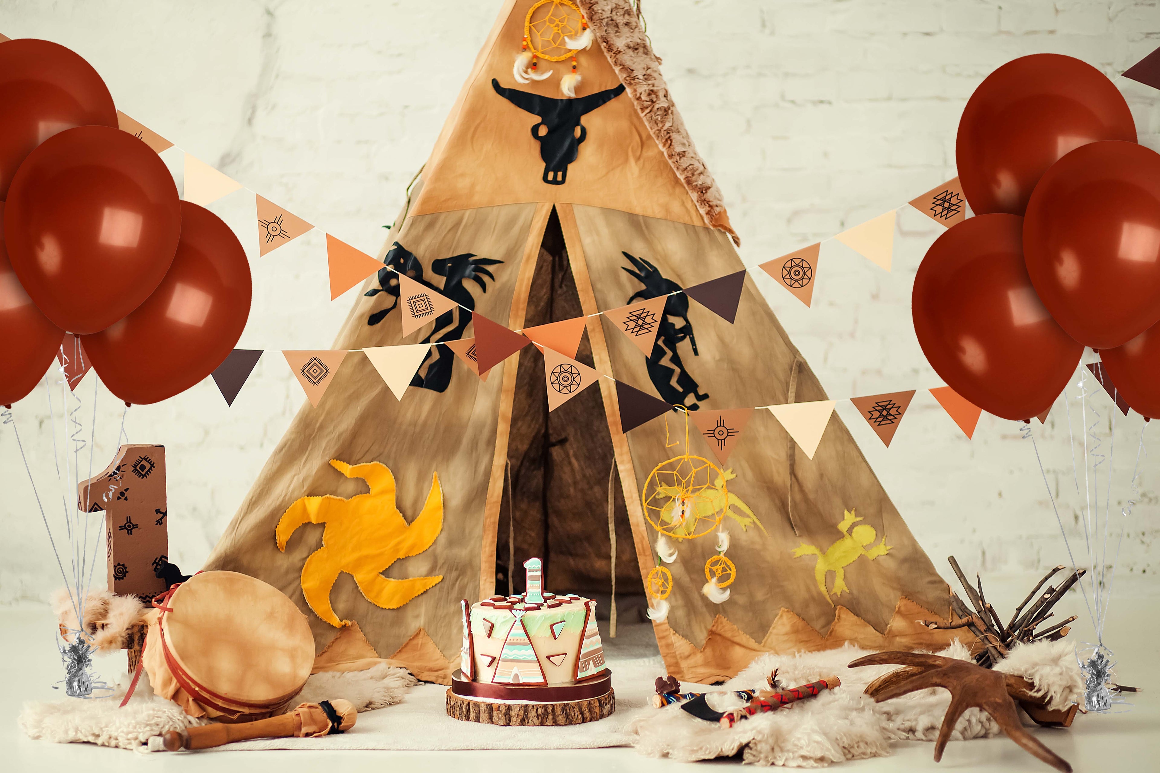 Brown Balloons - 12 Inch Latex Balloons