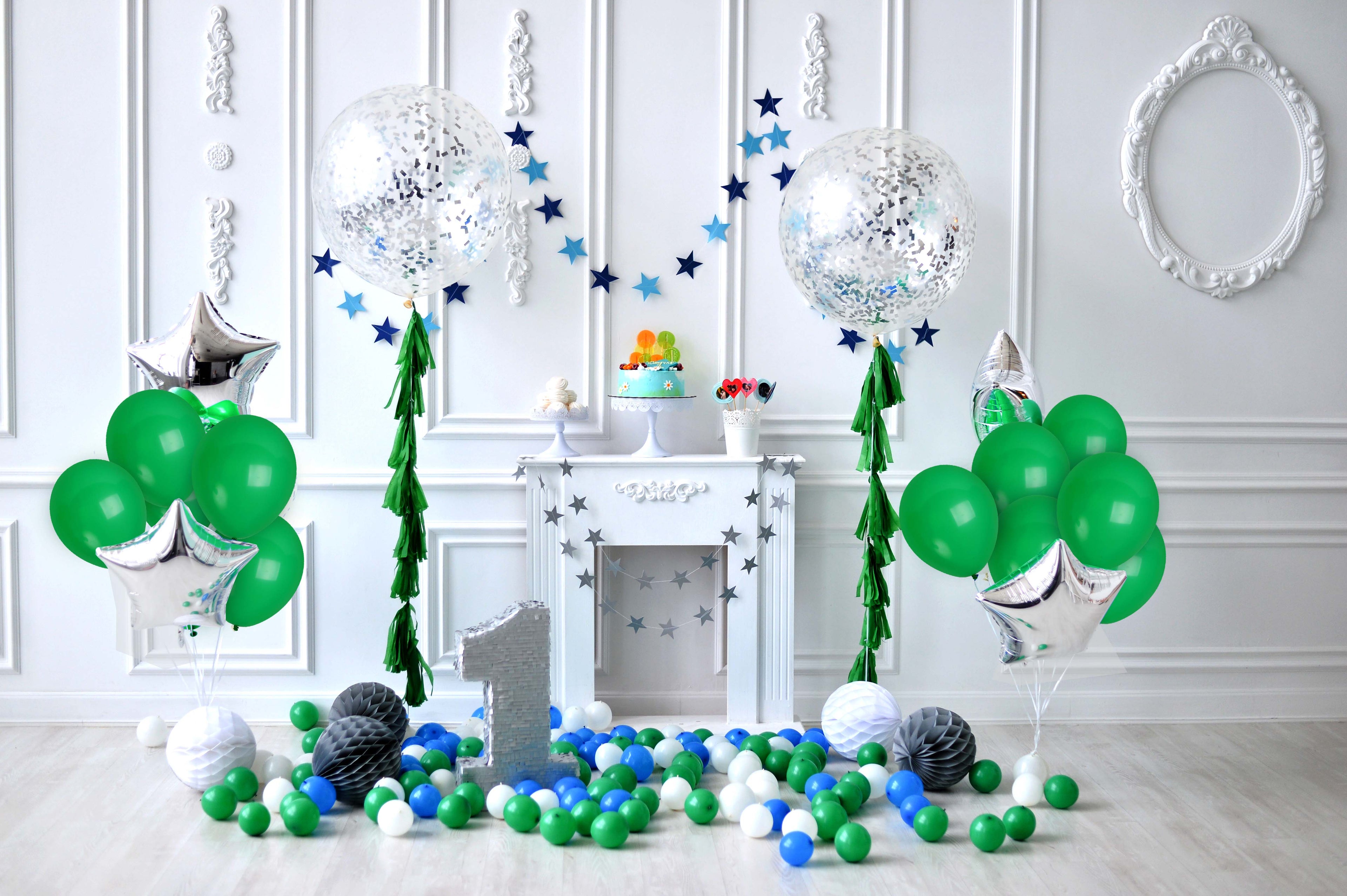 Dark Green Balloons - 12 Inch Latex Balloons