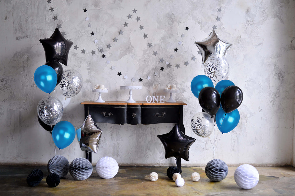 Pearlescent Royal Blue Balloons - 12 Inch Latex Balloons