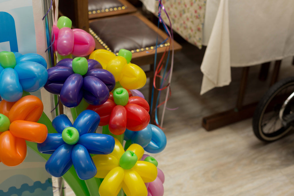 Yellow Twisting Balloons - Long Balloons