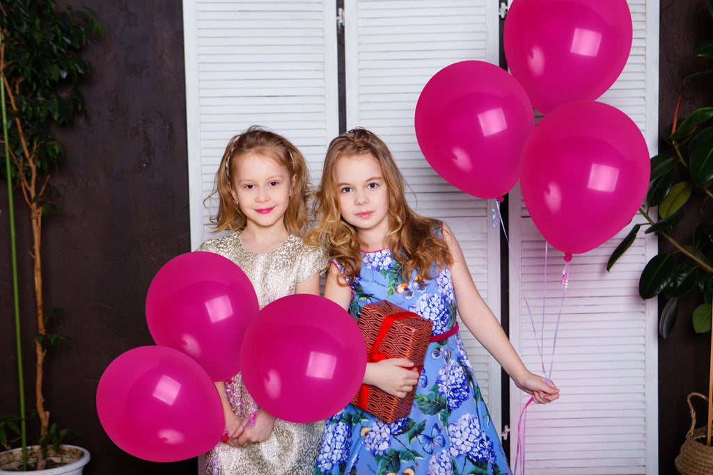 Hot Pink Balloons - 12 Inch Latex Balloons