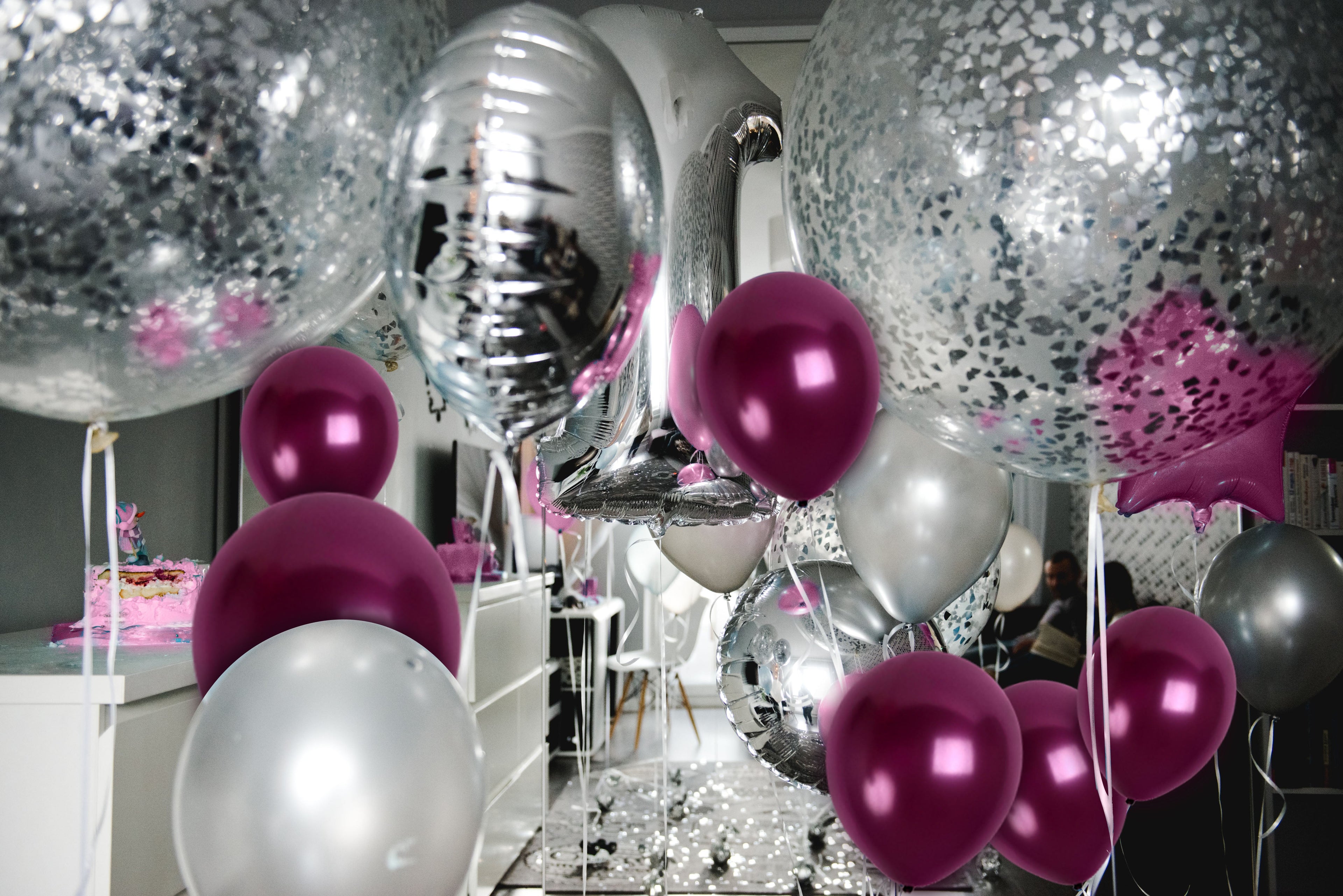 Pearlescent Plum Purple Balloons - 12 Inch Latex Balloons