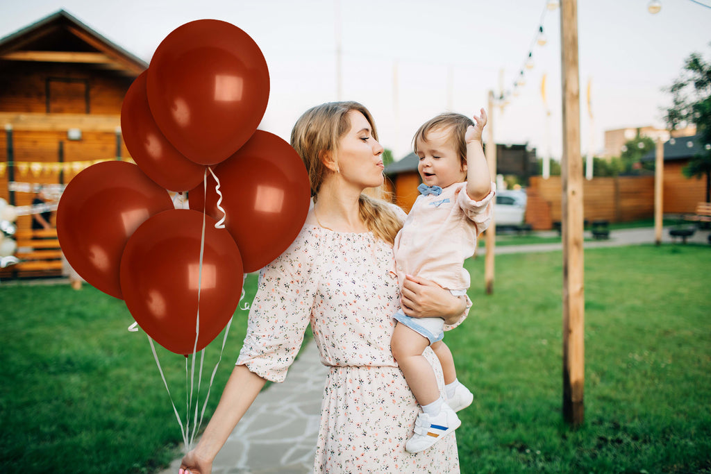 Brown Balloons - 12 Inch Latex Balloons