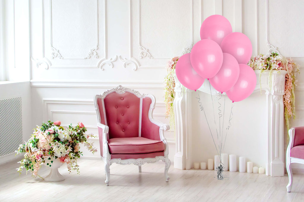 Pink Balloons - 12 Inch Latex Balloons