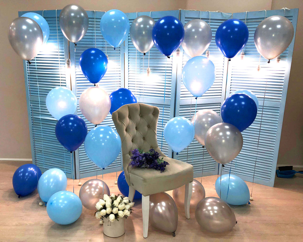 Royal Blue Balloons - 10 Inch Latex Balloons