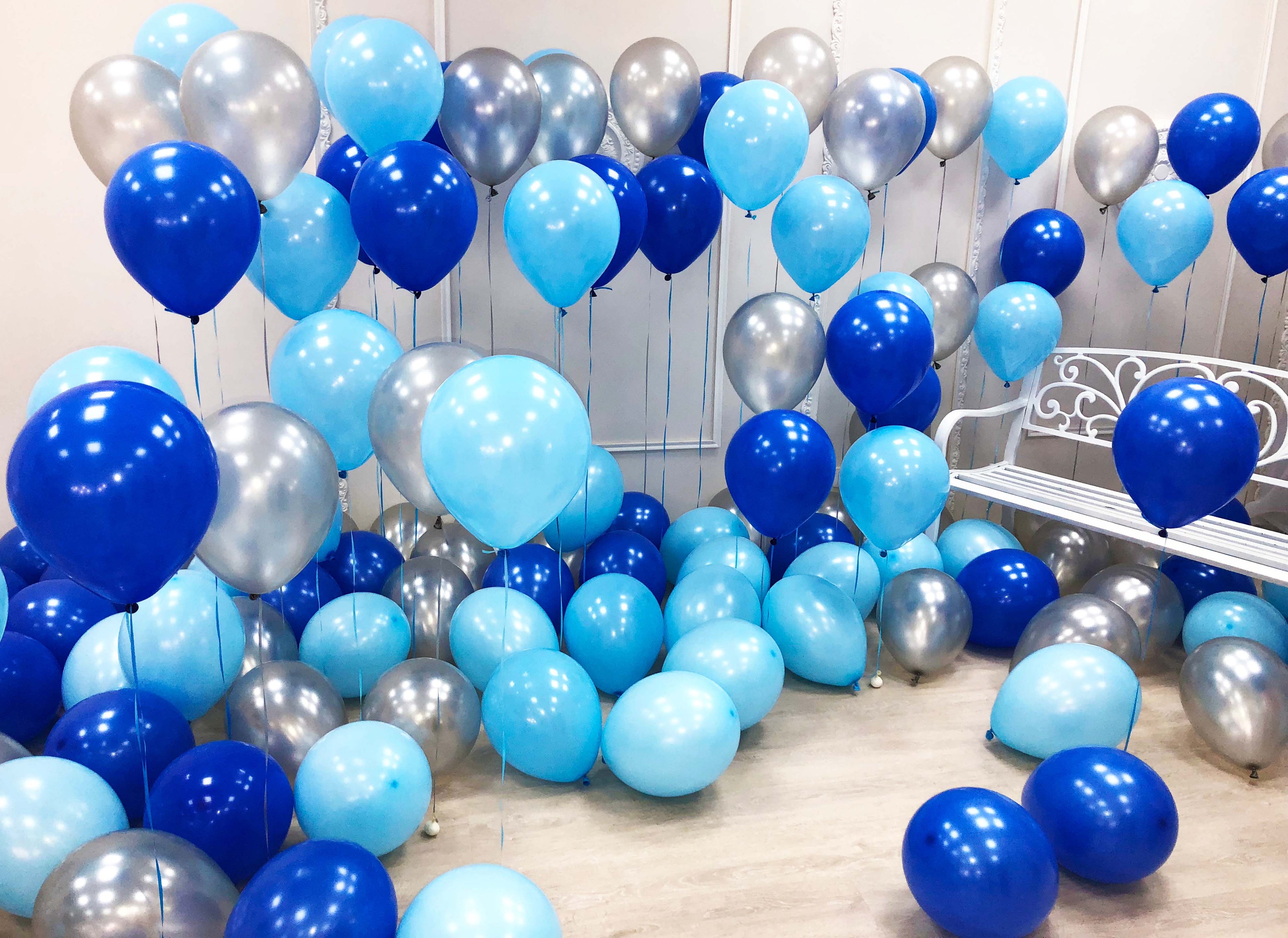 Royal Blue Balloons - 10 Inch Latex Balloons