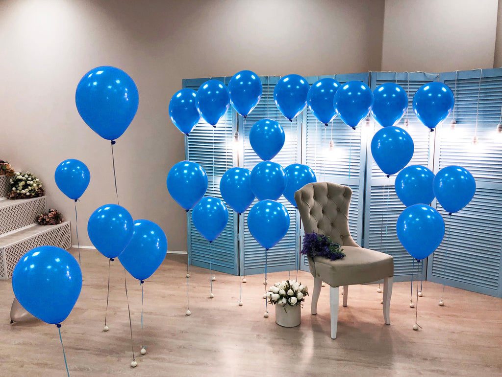Royal Blue Balloons - 12 Inch Latex Balloons