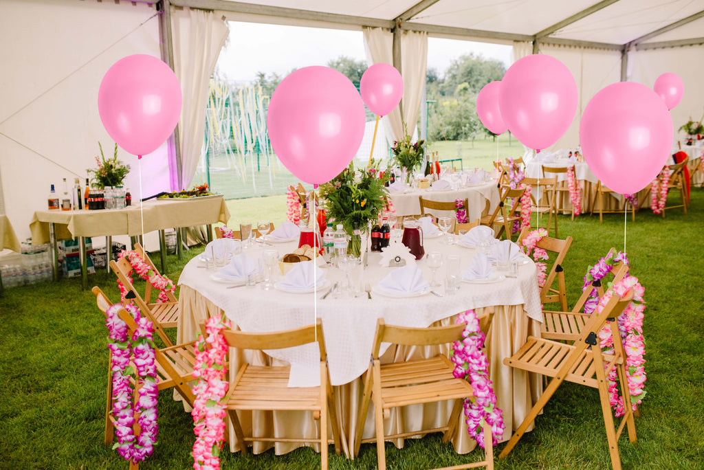 Pink Balloons - 12 Inch Latex Balloons