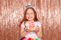 Rose Gold Foil Fringe Curtain - 3ft x 8ft Tinsel Curtain