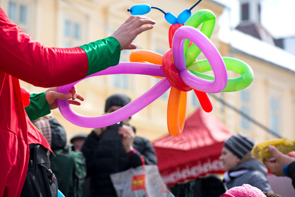 Lavender Twisting Balloons - Long Balloons
